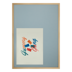 ALLSET A3 Mat Cutout + Frame