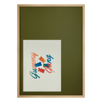 ALLSET A3 Mat Cutout + Frame