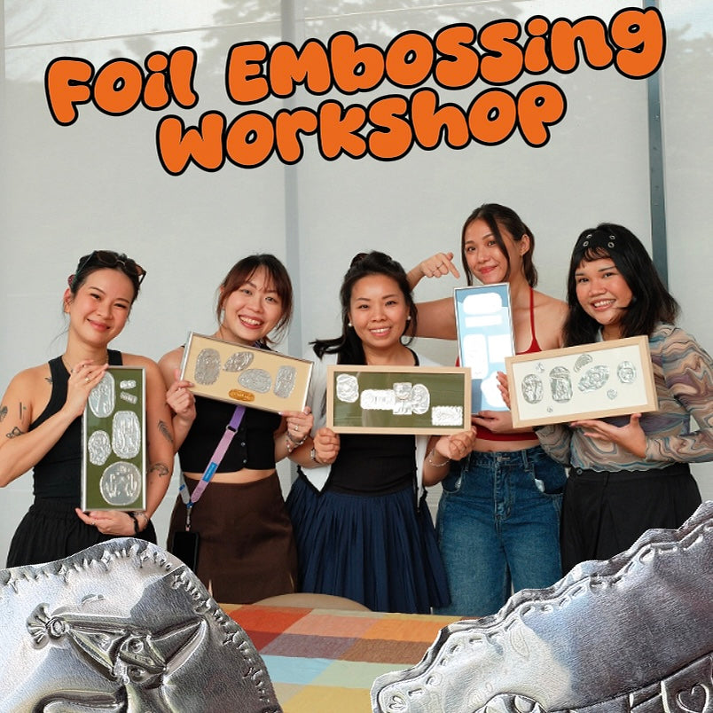 Emboss & Frame - Foil Art Workshop (Allset Mini Frame + Drink Included)
