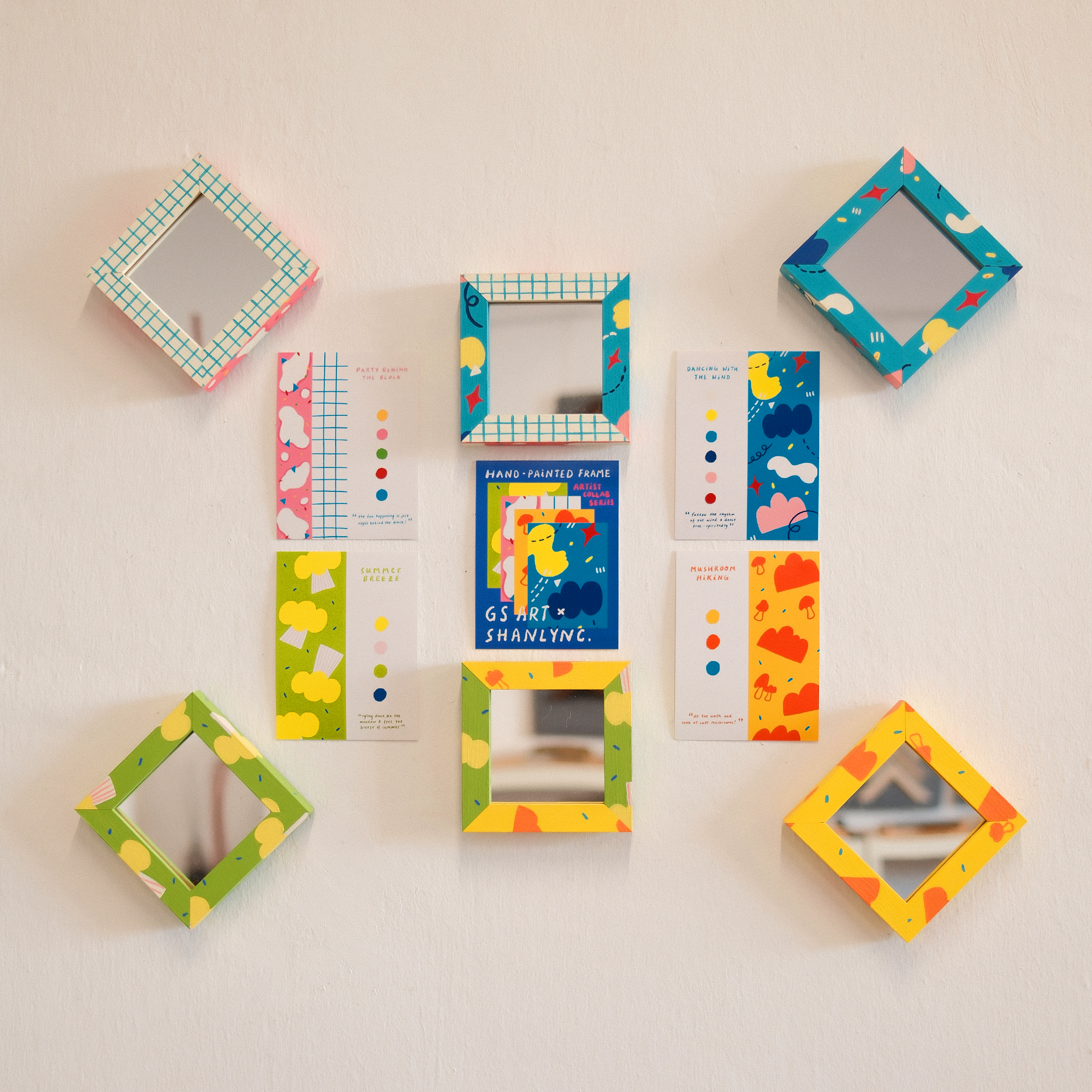 Pic-Mi Up Frame x Shanlync Mushroom Mountain 蘑菇山山 Collaboration