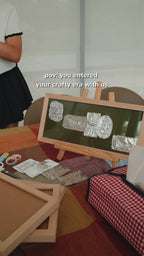 Emboss & Frame - Foil Art Workshop (Allset Mini Frame + Drink Included)